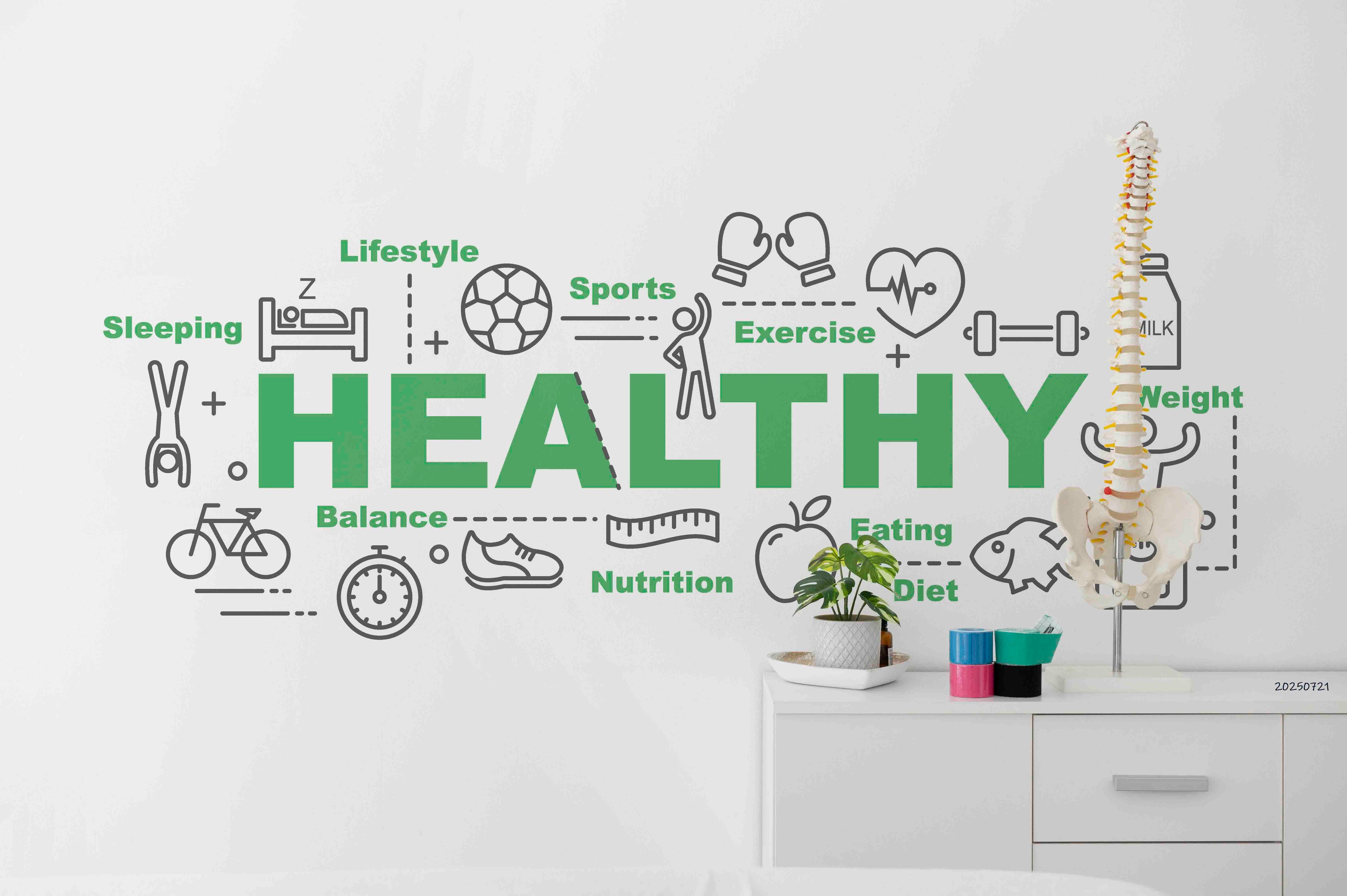 3D Clinic Hospital Rehabilitation Center Health Wall Mural Wallpaper 15