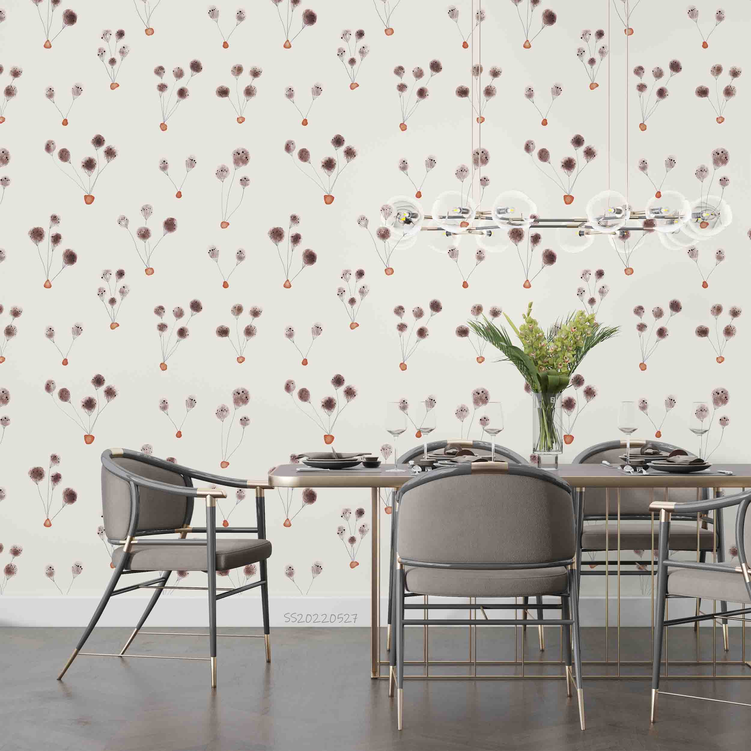3D Watercolor Autumn Colorful Seed Texture Wall Mural Wallpaper GD 4173- Jess Art Decoration