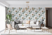 3D Graffiti Leaf Geometric Different Shape Patterns Wall Mural Wallpaper GD 4095- Jess Art Decoration