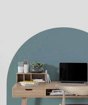 3D Geometric Ellipse White Wall Mural Wallpaper YXL 11