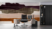 3D Office Business Commerce Mountain Clouds Wall Mural Wallpaper 12