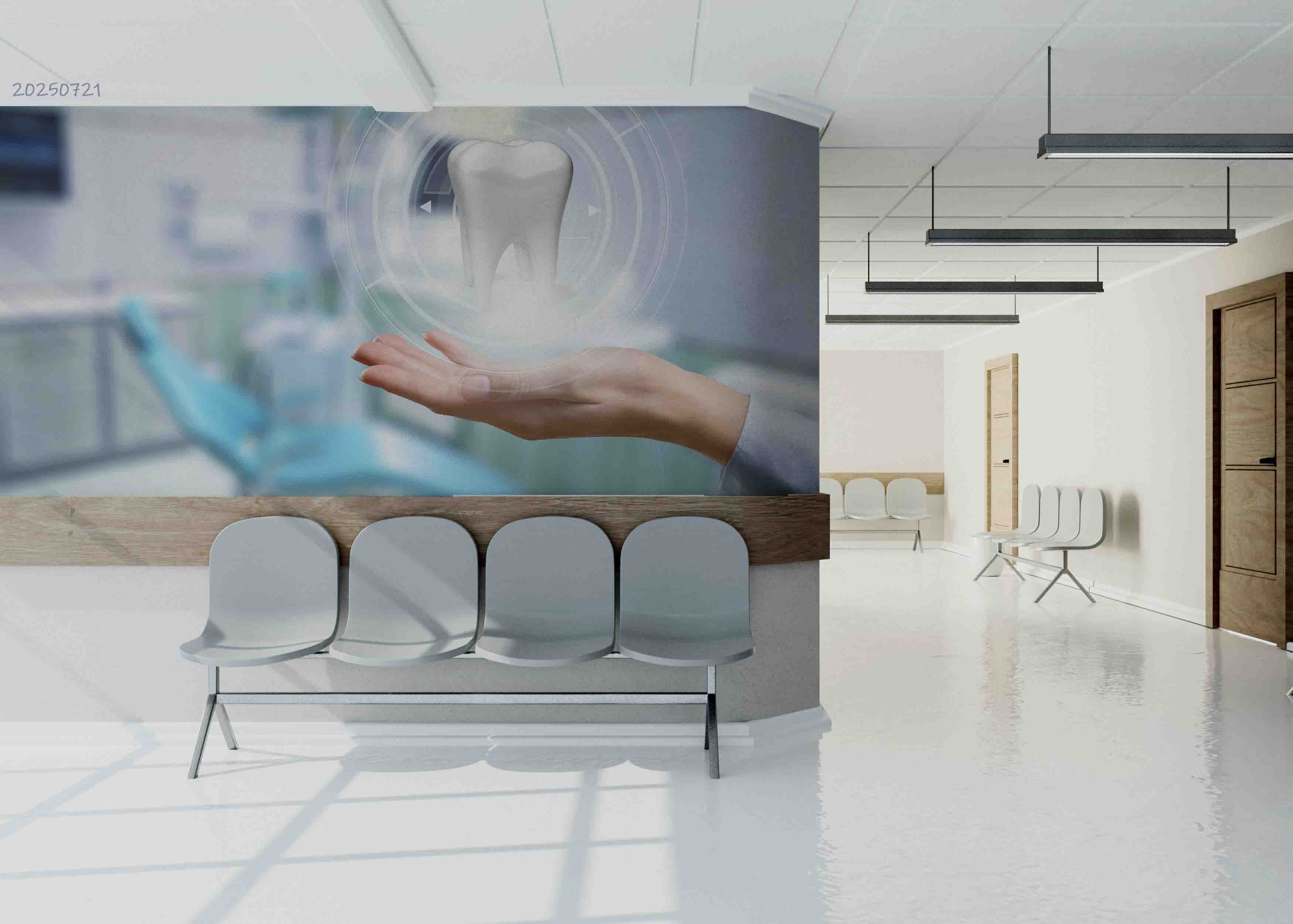 3D Clinic Hospital Rehabilitation Center Medical Healthcare Dental Stomatology Wall Mural Wallpaper 37