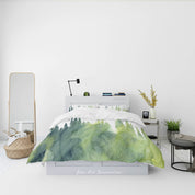 3D Forest Tree Quilt Cover Set Bedding Set Duvet Cover Pillowcase 485