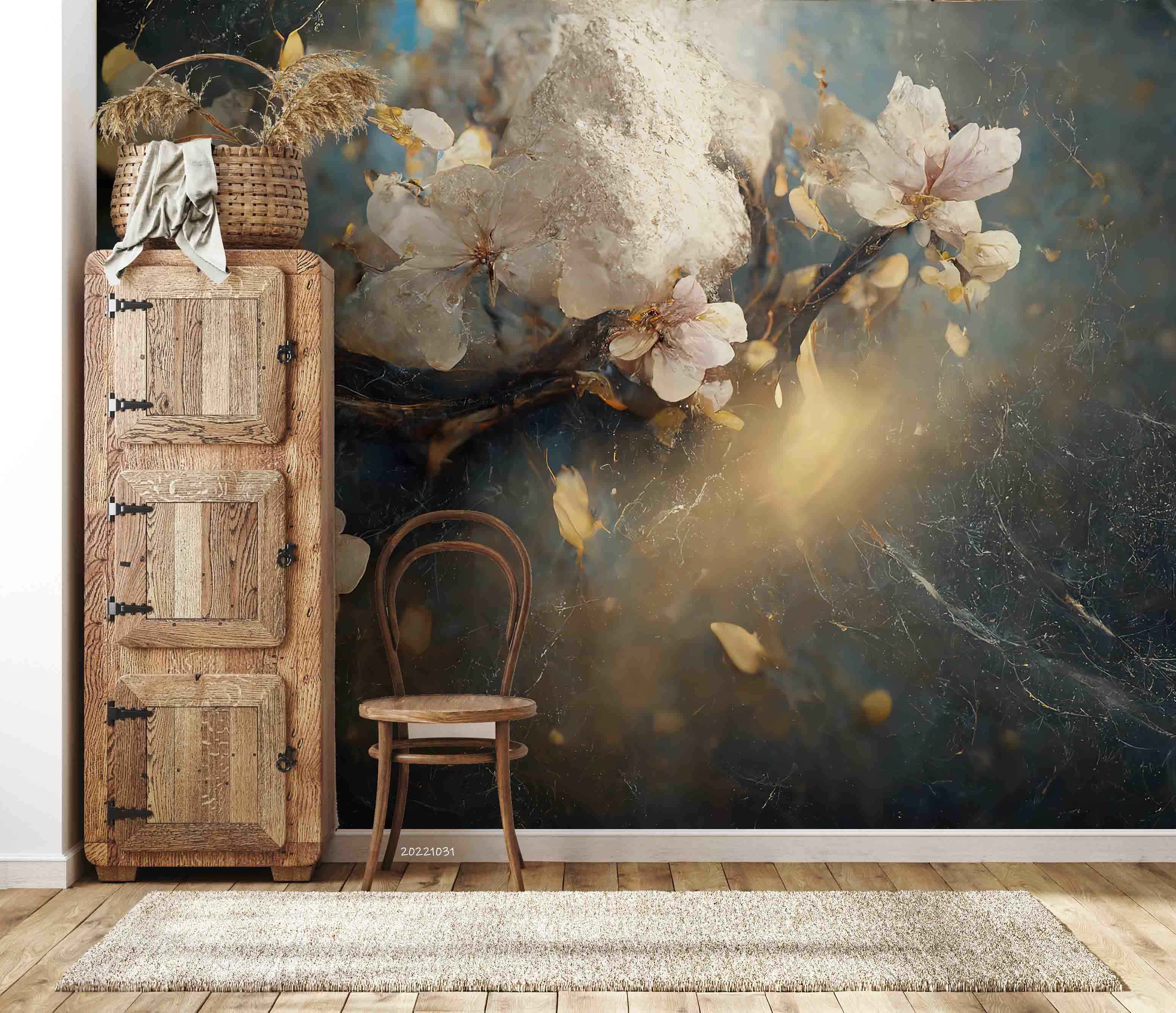 3D Tropical Jungle River Rocks Wall Mural Wallpaper GD 3028- Jess Art Decoration