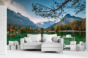 3D Jasna Lake Slovenia Wall Mural Wallpaper GD 5098- Jess Art Decoration