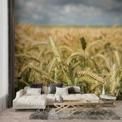 3D Wheat Field Golden Wheat Ears Wallpaper Wall Mural Wall Decor Wall Art Wall Sticker Remoable Wallpaper