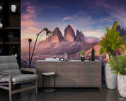 3D Hotel Inn Motel Hostel Resort Manor Scenery Mountains Wall Mural Wallpaper 29