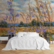 3D Oil Painting Tree Leaf Morning Glory Wall Mural Wallpaper YXL 116