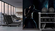 3D Gym Fitness Gymnasium Boxing Wall Mural Wallpaper 56