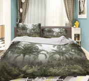 3D Selva Forest Tree Quilt Cover Set Bedding Set Duvet Cover Pillowcase 704