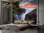 3D Hotel Inn Motel Hostel Resort Manor Scenery Sea Wall Mural Wallpaper 32