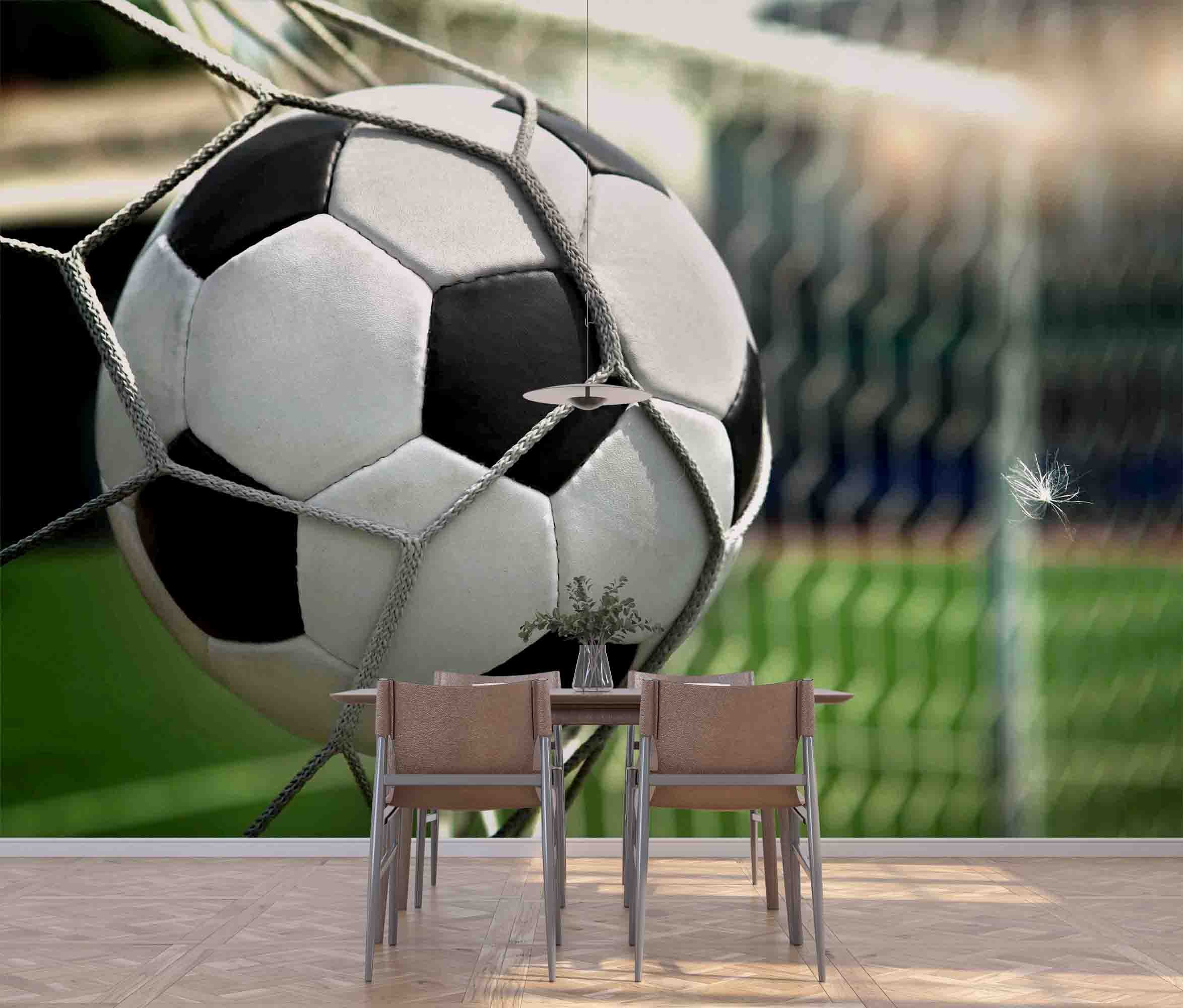 Football Net Football Stadium Wallpaper football stadium wall mural for sports room, club room or fan space - view 5