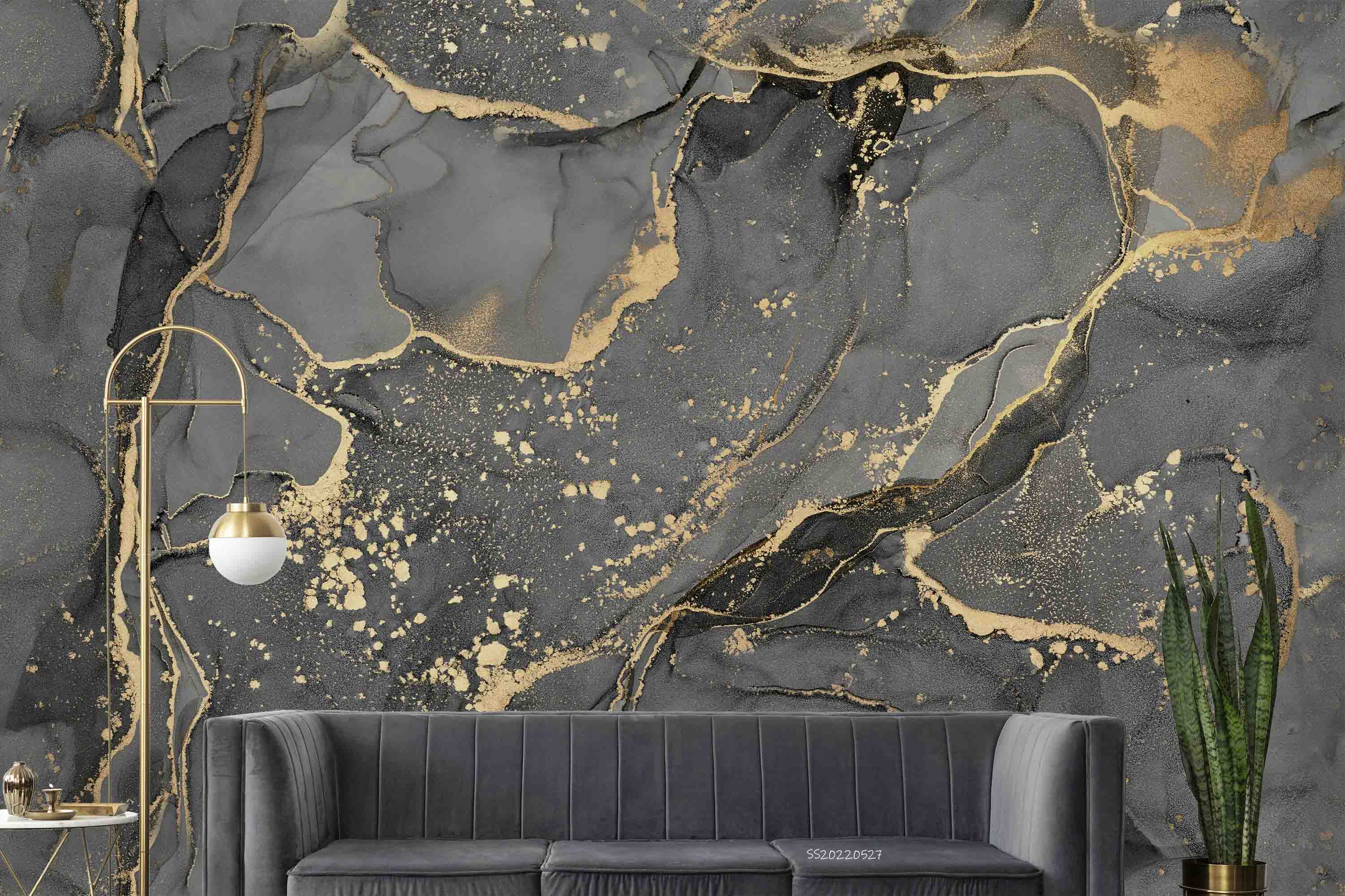 3D Marble Texture Natural Background Wall Mural Wallpaper GD 4140- Jess Art Decoration