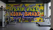 3D Gym Fitness Wall Mural Wallpaper 6