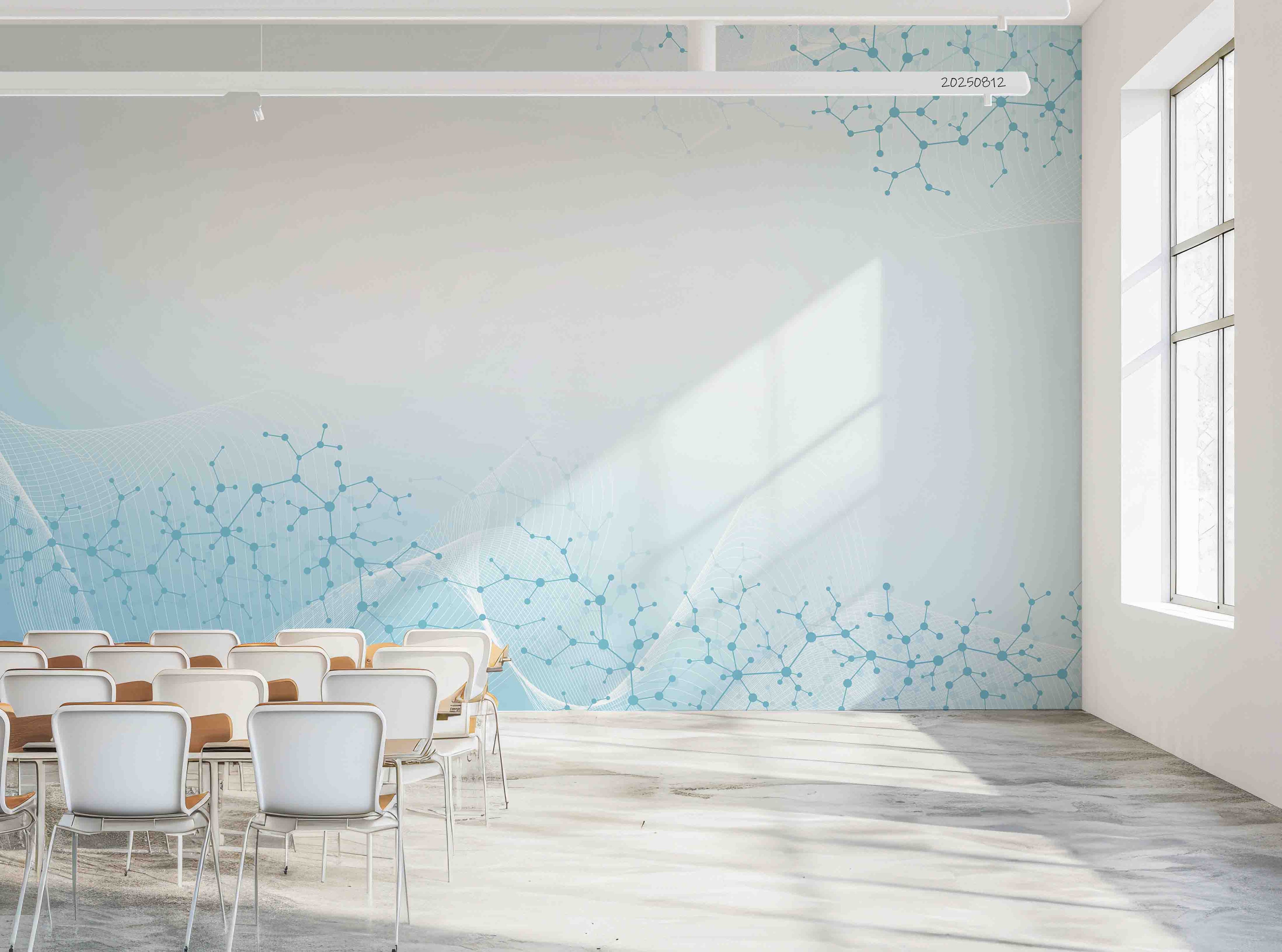 3D School STEM Science Lab Classroom Teaching Aid Technology Wall Mural Wallpaper 23