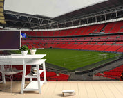 3D Architecture Stadium Iron Frame Sky Wall Mural Wallpaper YXL 174