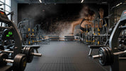 3D Gym Fitness Gymnasium Wall Mural Wallpaper 21