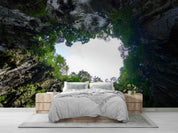 3D Green Mountain Forest Natural Scenery Wallpaper Wall Mural Wall Decor Wall Art Wall Sticker Remoable Wallpaper