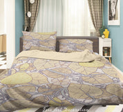 3D Floral Leaf Pumpkin Quilt Cover Set Bedding Set Duvet Cover Pillowcase 159