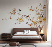 3D Ink Plum Blossom Branch Wallpaper Wall Mural Wall Decor Wall Art Wall Sticker Remoable Wallpaper LQH