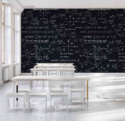 3D School STEM Science Lab Classroom Teaching Aid Math Wall Mural Wallpaper 27