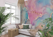 3D Aged Care Retirement Home Gerocomium Rest Home Marble Wall Mural Wallpaper 1