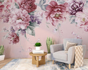 3D Beautiful Watercolor Floral Wall Mural Wallpaper GD 4836- Jess Art Decoration
