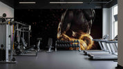 3D Gym Fitness Gymnasium Dumbbell Wall Mural Wallpaper 58