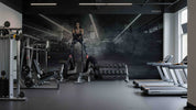 3D Gym Fitness Gymnasium Dumbbell Wall Mural Wallpaper 34