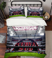 3D AC Associazione Calcio Milan Lamplight Spectator Seats Quilt Cover Set Bedding Set Duvet Cover Pillowcase 858