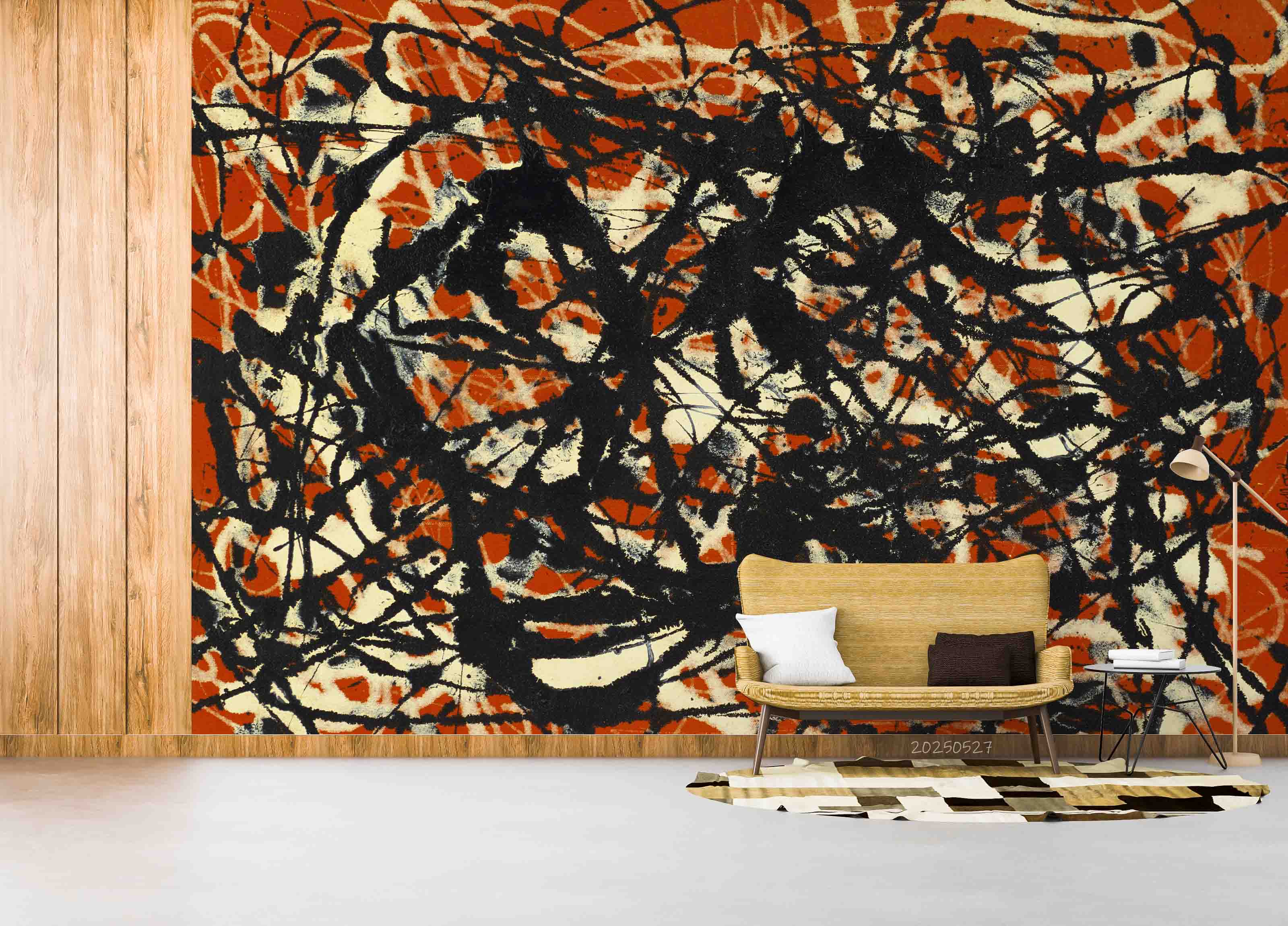 3D Artist's Abstract Painting Graffiti Artwork Wallpaper Wall Mural Wall Decor Wall Art Wall Sticker Remoable Wallpaper 4
