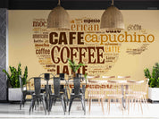 3D Coffee Shop Poster Wall Mural Wallpaper GD 5572- Jess Art Decoration