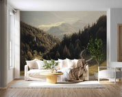 3D Scenery Forest Tree Road Grassland Wall Mural Wallpaper YXL 25- Jess Art Decoration