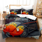 3D Automobile Gray Quilt Cover Set Bedding Set Duvet Cover Pillowcase 421