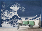 3D Retro Abstract Giant Wave Kanagawa Wall Mural Wallpaper GD 3450- Jess Art Decoration