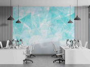 3D Office Business Commerce Geometric Lines Wall Mural Wallpaper 30