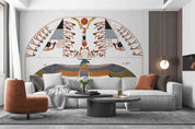 3D Skull Hieroglyph Engraving Ancient Symbol Spiritual Wallpaper Wall Mural Wall Decor Wall Art Wall Sticker Remoable Wallpaper LQH (Copy)