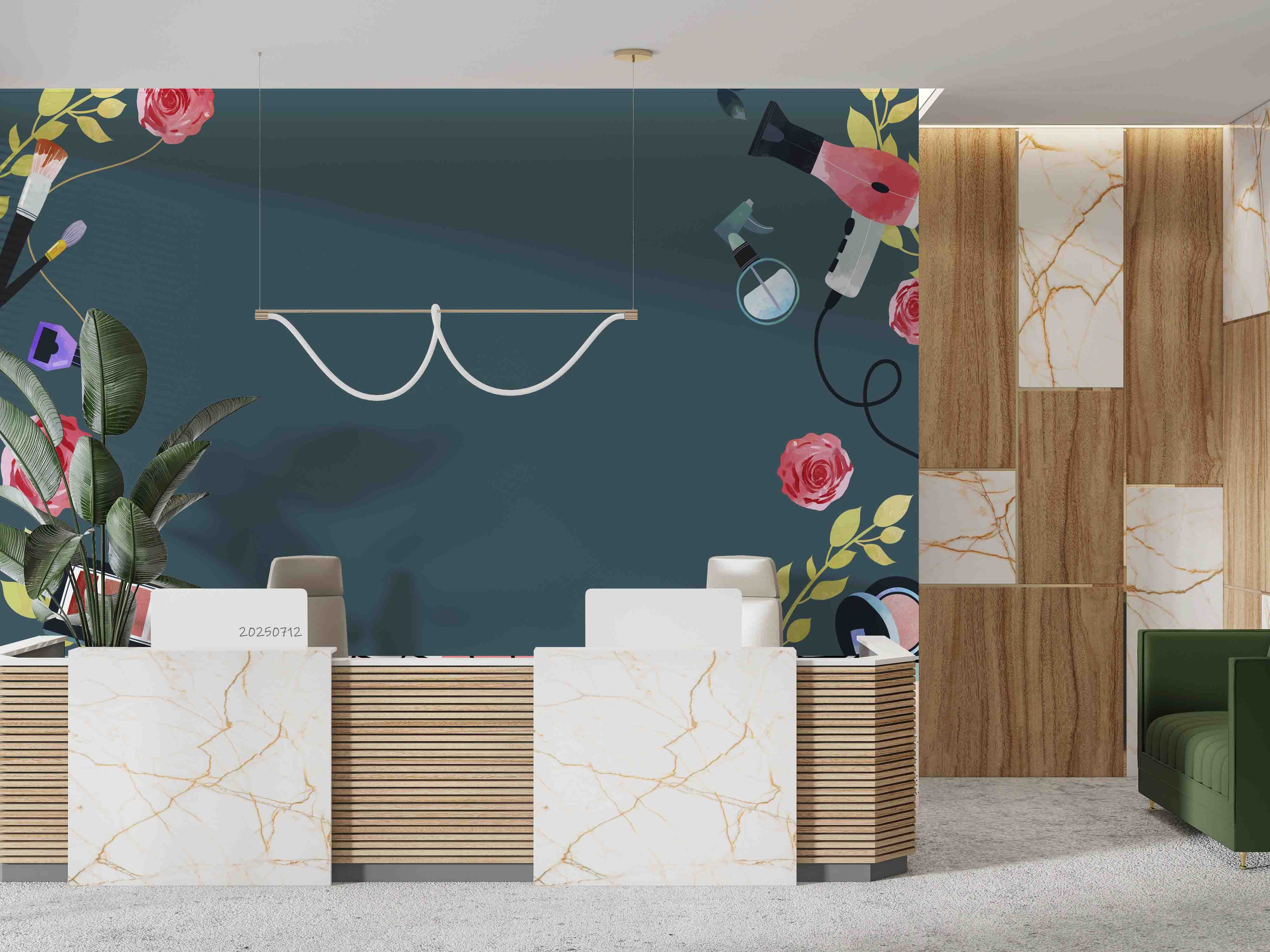 3D Salon Shop Beauty Salon Wall Mural Wallpaper 6