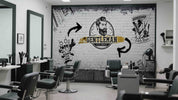 3D Salon Shop Beauty Salon Barber Shop Wall Mural Wallpaper 7