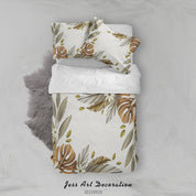 3D Leaf Fruit Quilt Cover Set Bedding Set Duvet Cover Pillowcase 352