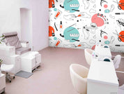 3D Salon Shop Beauty Salon Nail Salon Wall Mural Wallpaper 25