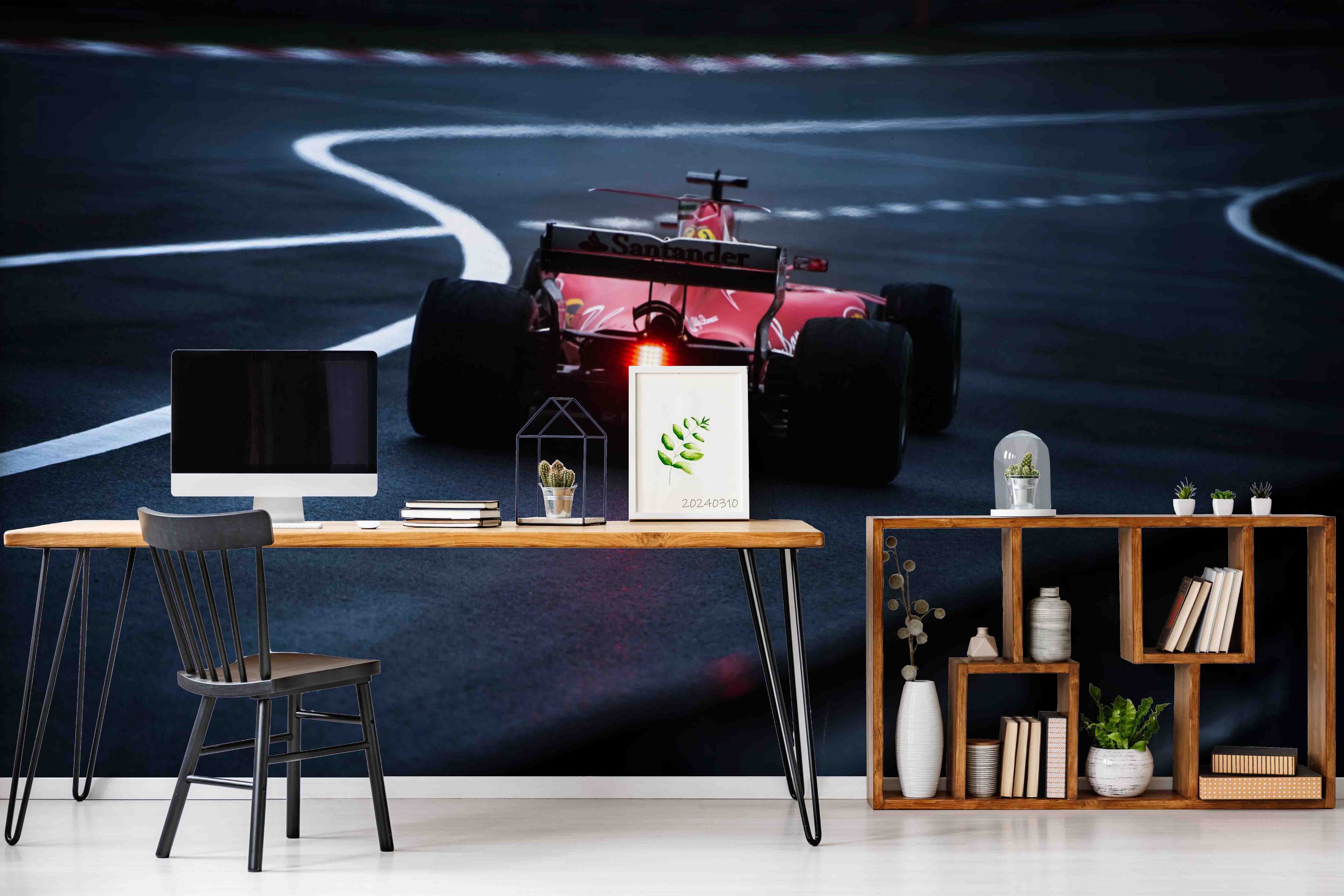 3D Formula One Racing Wallpaper Wall Mural Wall Decor Wall Art Wall Sticker Remoable Wallpaper