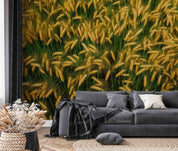 3D Green Rice Field Wheat Ear Wallpaper Wall Mural Wall Decor Wall Art Wall Sticker Remoable Wallpaper
