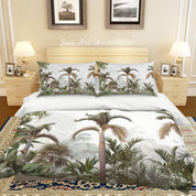 3D Selva Forest Tree Quilt Cover Set Bedding Set Duvet Cover Pillowcase 670