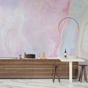 3D Abstract Damaskeen Float Wave Wall Mural Wallpaper YXL 608