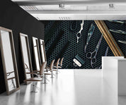 3D Salon Shop Beauty Salon Barber Shop Wall Mural Wallpaper 68