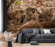 3D Animals Nature Wild Tiger Wallpaper Wall Mural Wall Decor Wall Art Wall Sticker Remoable Wallpaper 11