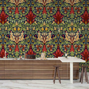 3D Vintage William Morris Pattern Wallpaper Wall Mural Wall Decor Wall Art Wall Sticker Remoable Wallpaper