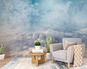 3D Sky Cloud View Wall Mural Wallpaper GD 4475- Jess Art Decoration