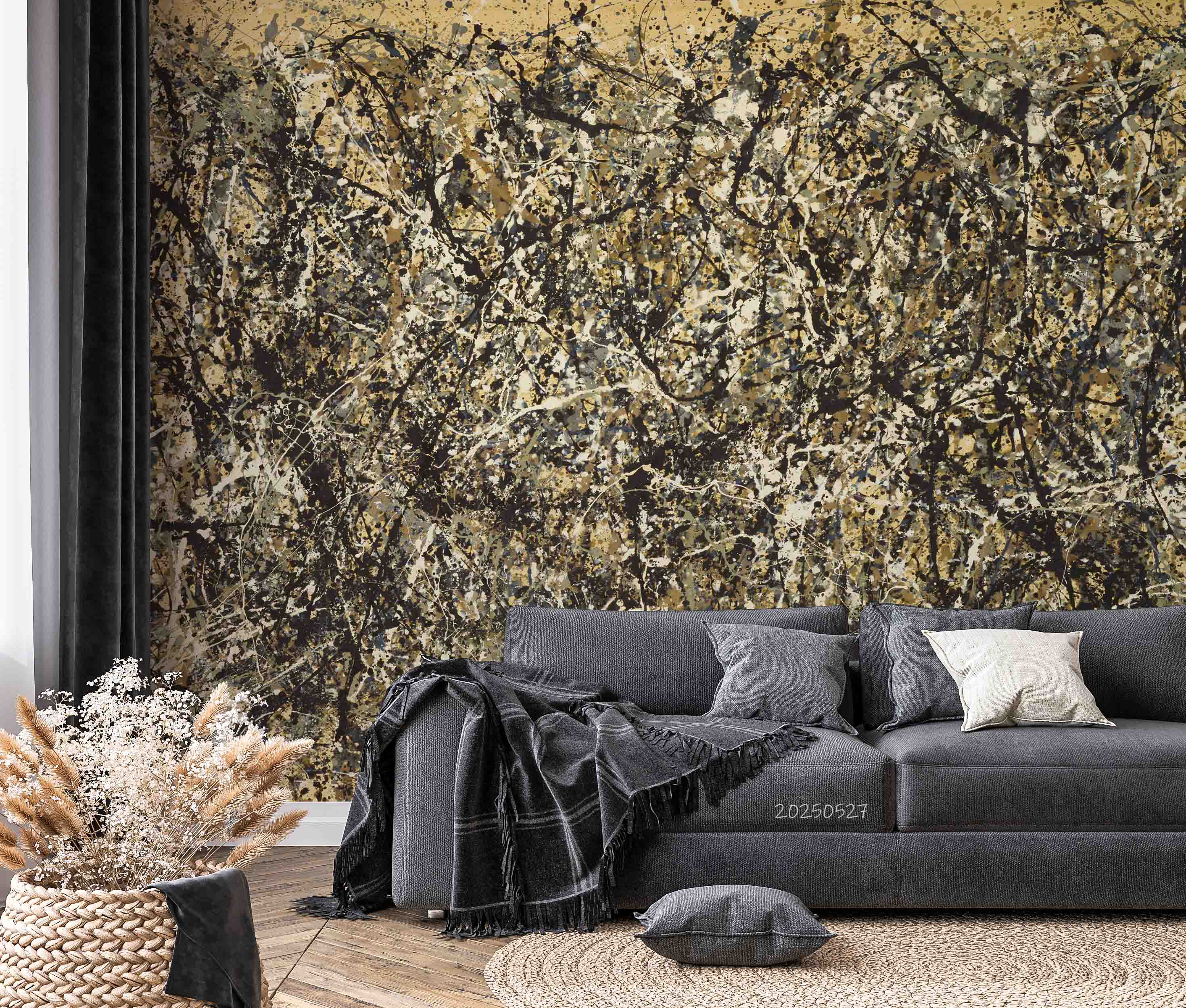 3D Artist's Abstract Painting Graffiti Artwork Wallpaper Wall Mural Wall Decor Wall Art Wall Sticker Remoable Wallpaper 9